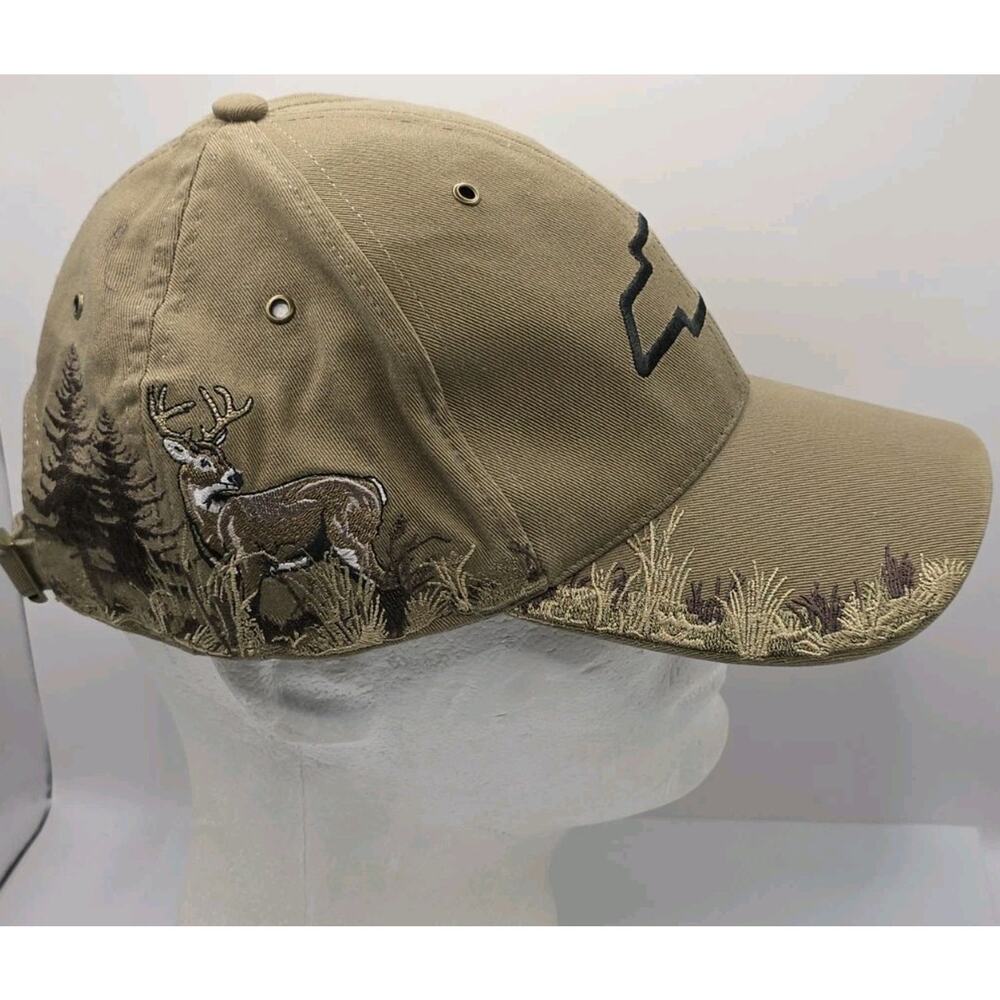 Chevrolet Wildlife‎ Series Strapback Cap Hat General Motors Deer Hunting Truck